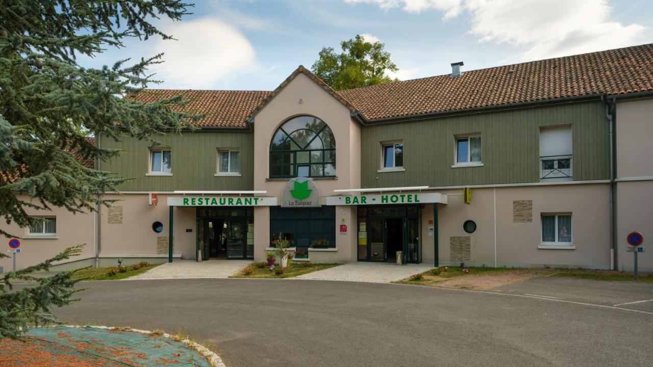 Logis Hotel - Restaurant Le Tulipier Vienne-le-Château Kültér fotó